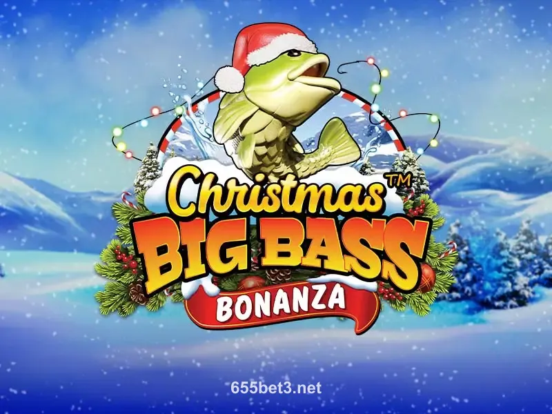 655bet Christmas Big Bass Bonanza Slot Game